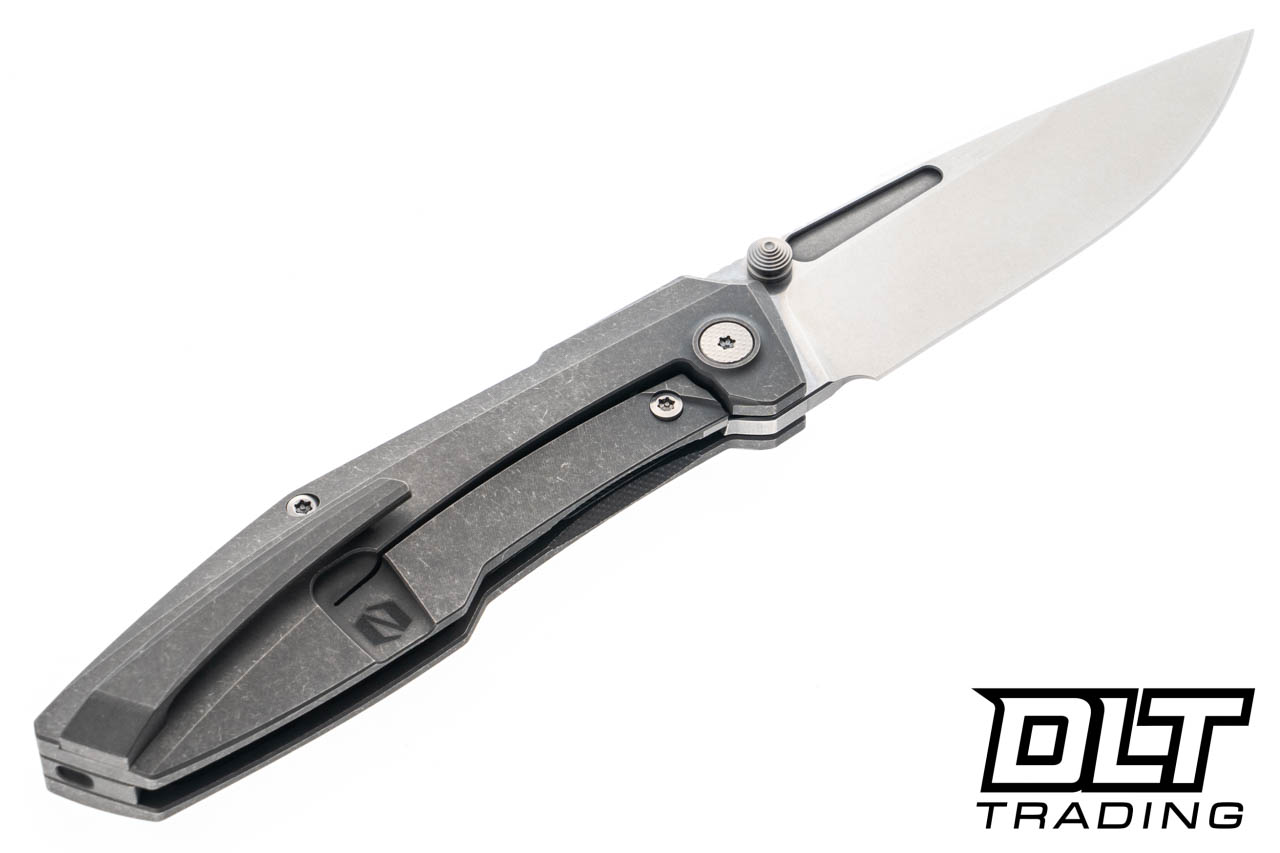 Null Knives Raiden R2 Smooth - Dark Stonewashed Staticwash