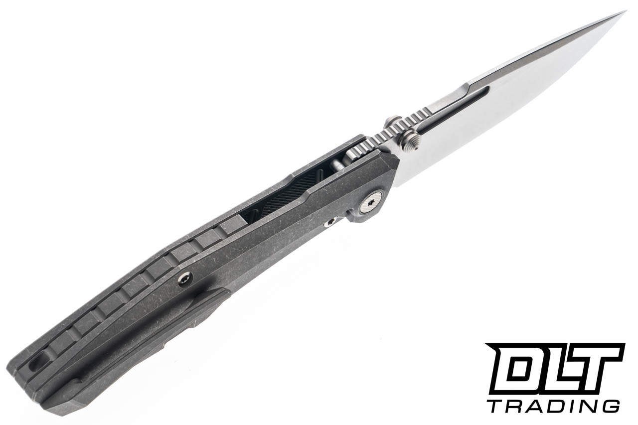 Null Knives Raiden R2 Smooth - Dark Stonewashed Staticwash