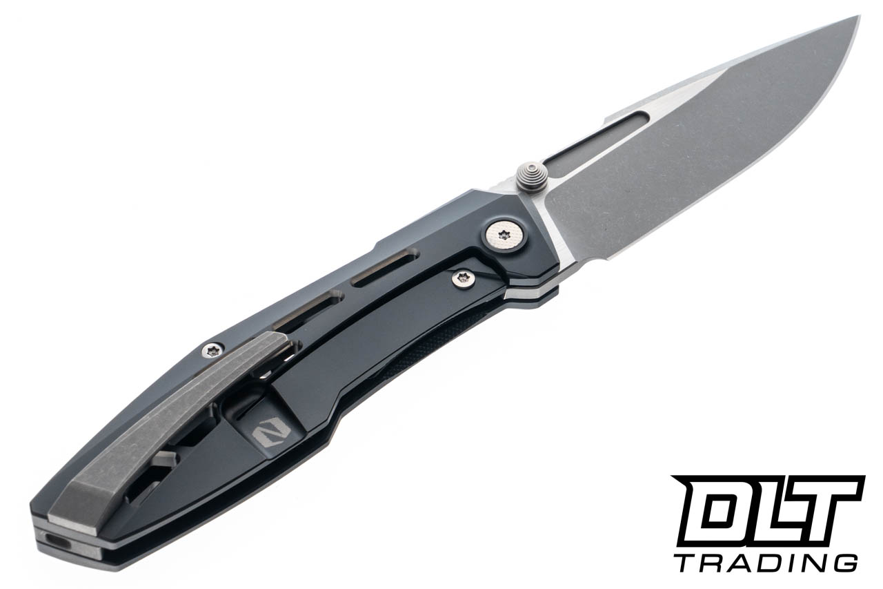 Null Knives Raiden R2 Aero - Black PVD Titanium - Stonewashed