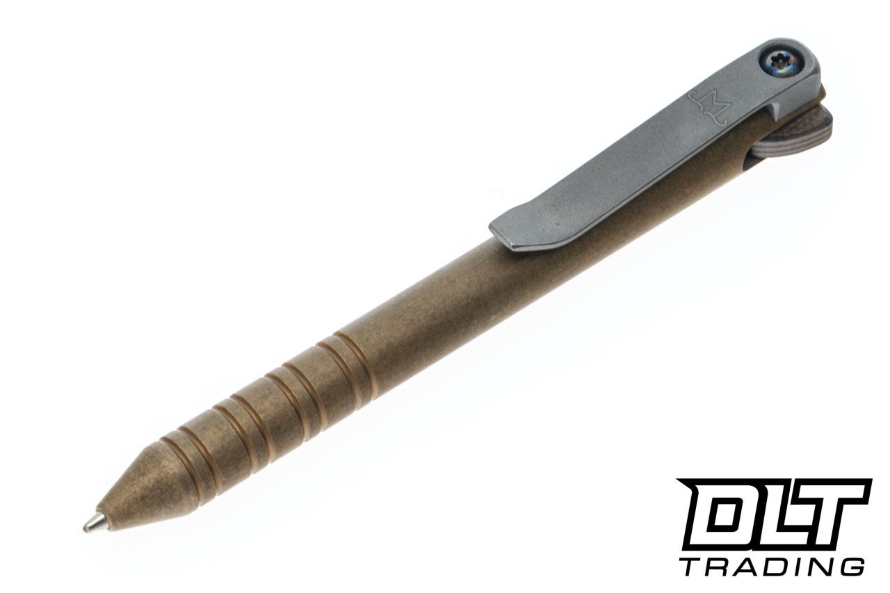 Maverick Customs Mini FU Pen - Brass #2 - DLT Trading
