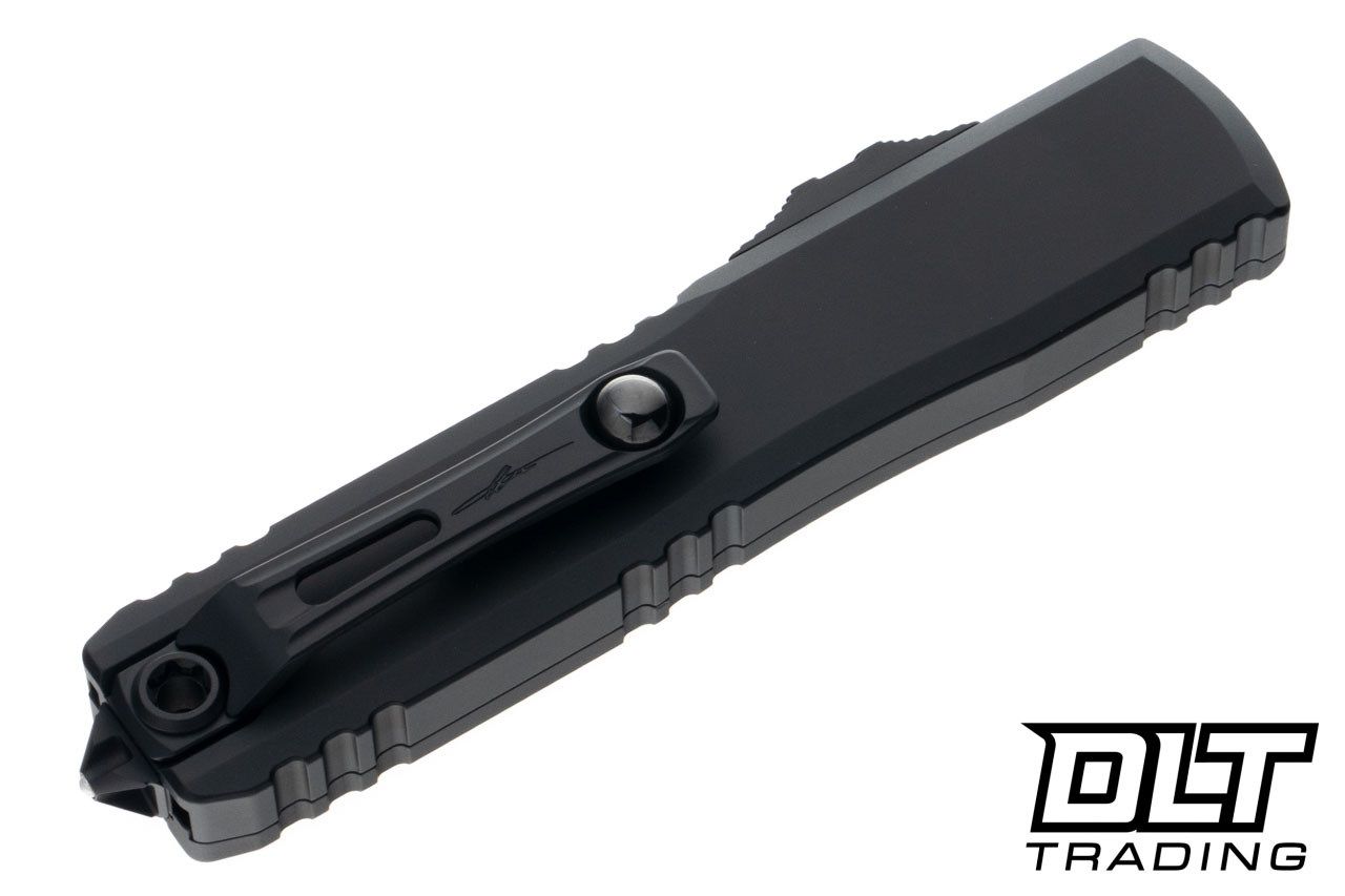 Microtech 1119-1TS Ultratech Gen III ZBP Hellhound Black Tactical