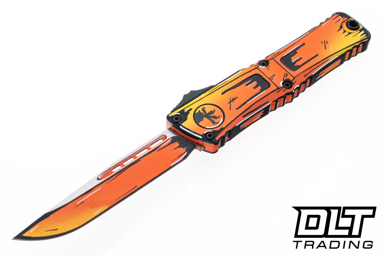 Microtech 1143-1ORCOMICS Combat Troodon Gen III S/E - Orange