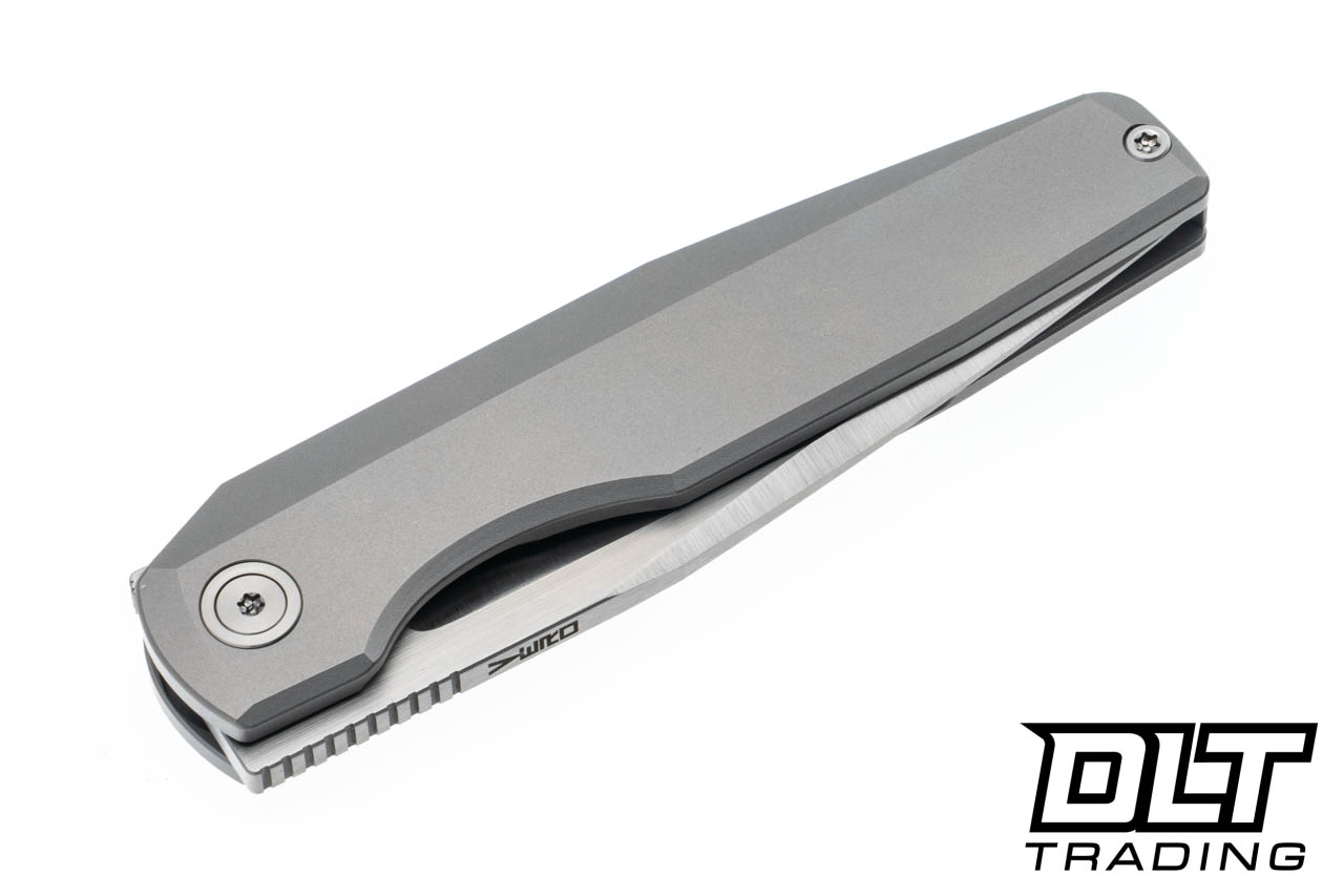Vero Engineering Lux Mini 3.3 - Stonewashed Titanium - M390 Belt