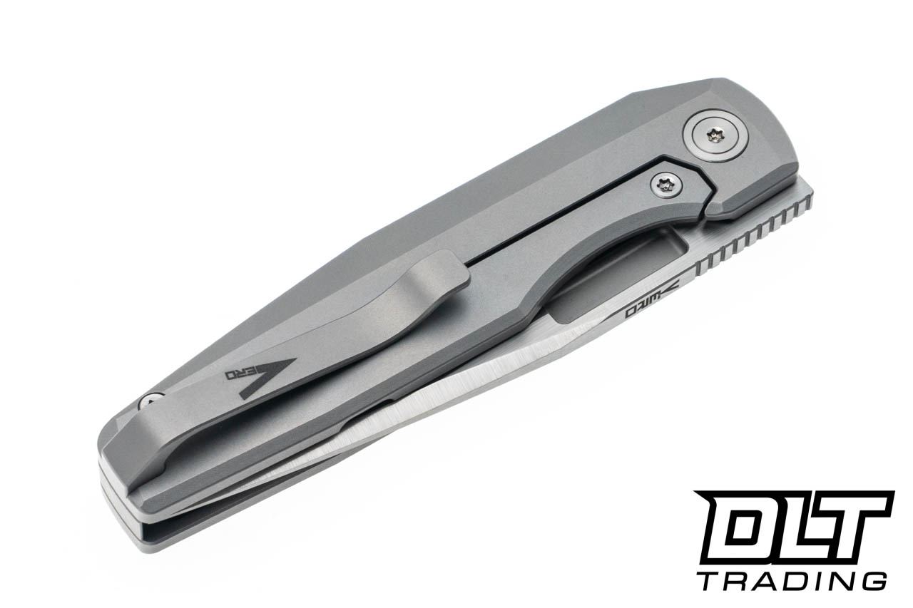 Vero Engineering Lux Mini 3.3 - Stonewashed Titanium - M390 Belt