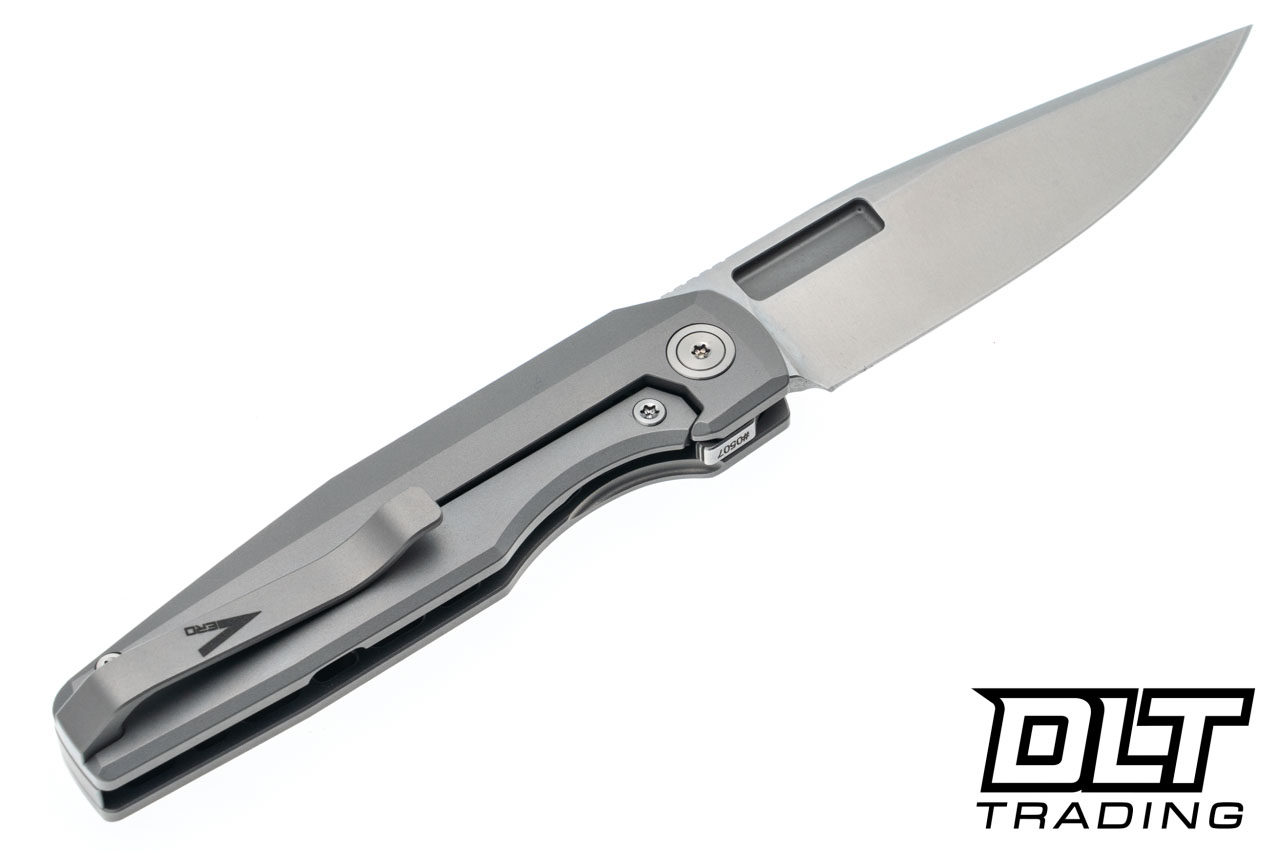 Vero Engineering Lux Mini 3.3 | Stonewash M390 Titanium