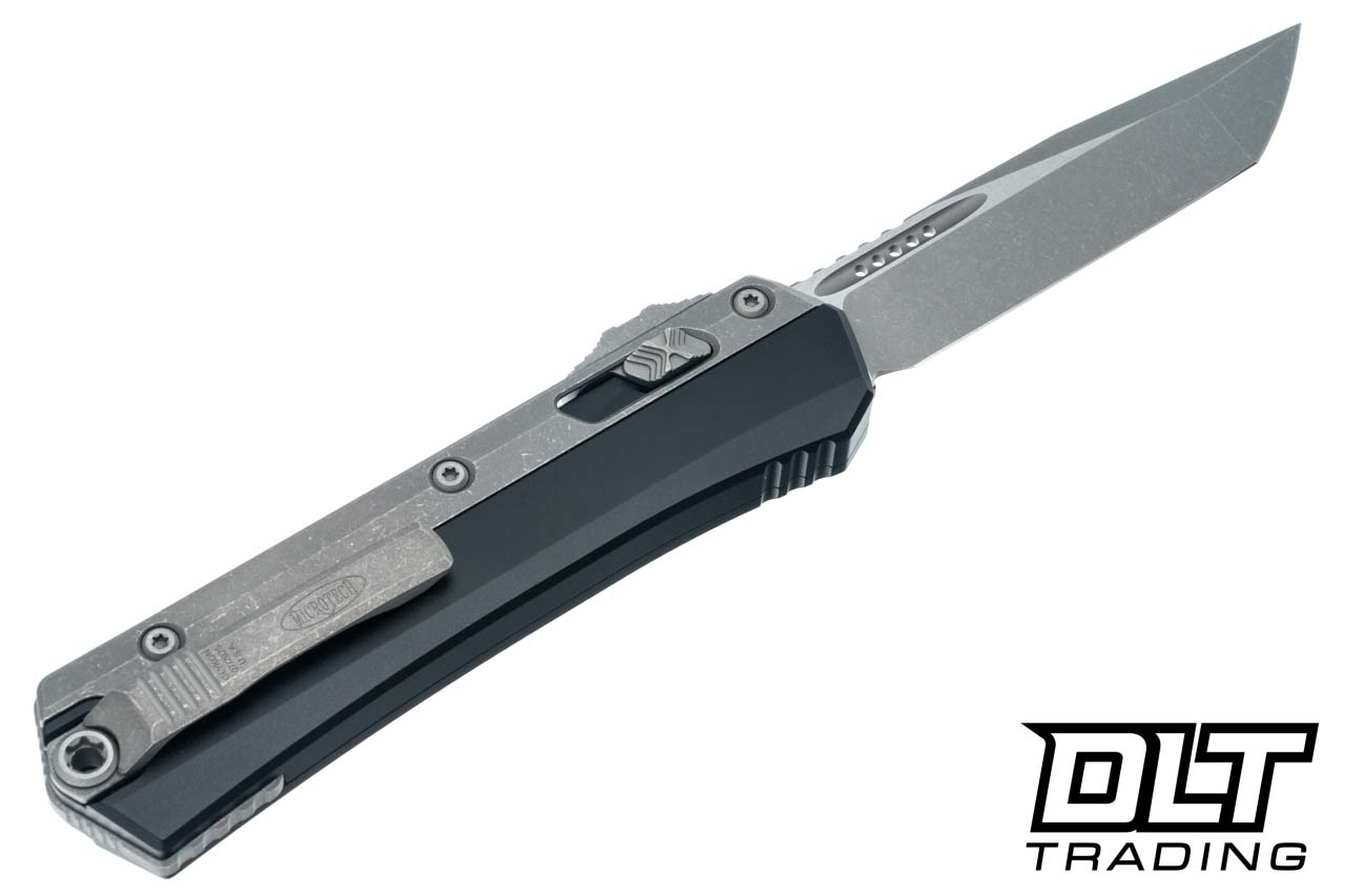 Microtech 185-10AP Glykon - Black & Apocalyptic Handle