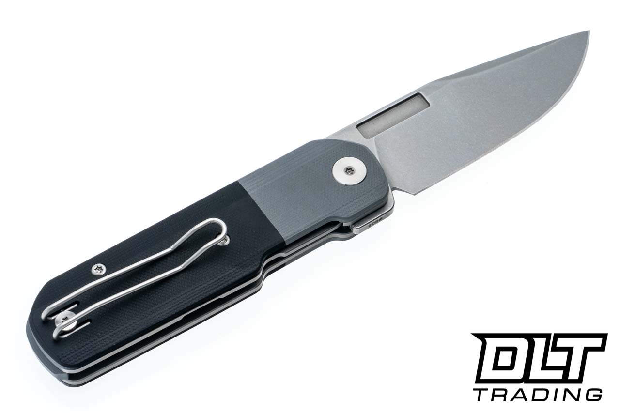 Vero Engineering Avid 1 - Black & Gray G-10 - S45VN Stonewash