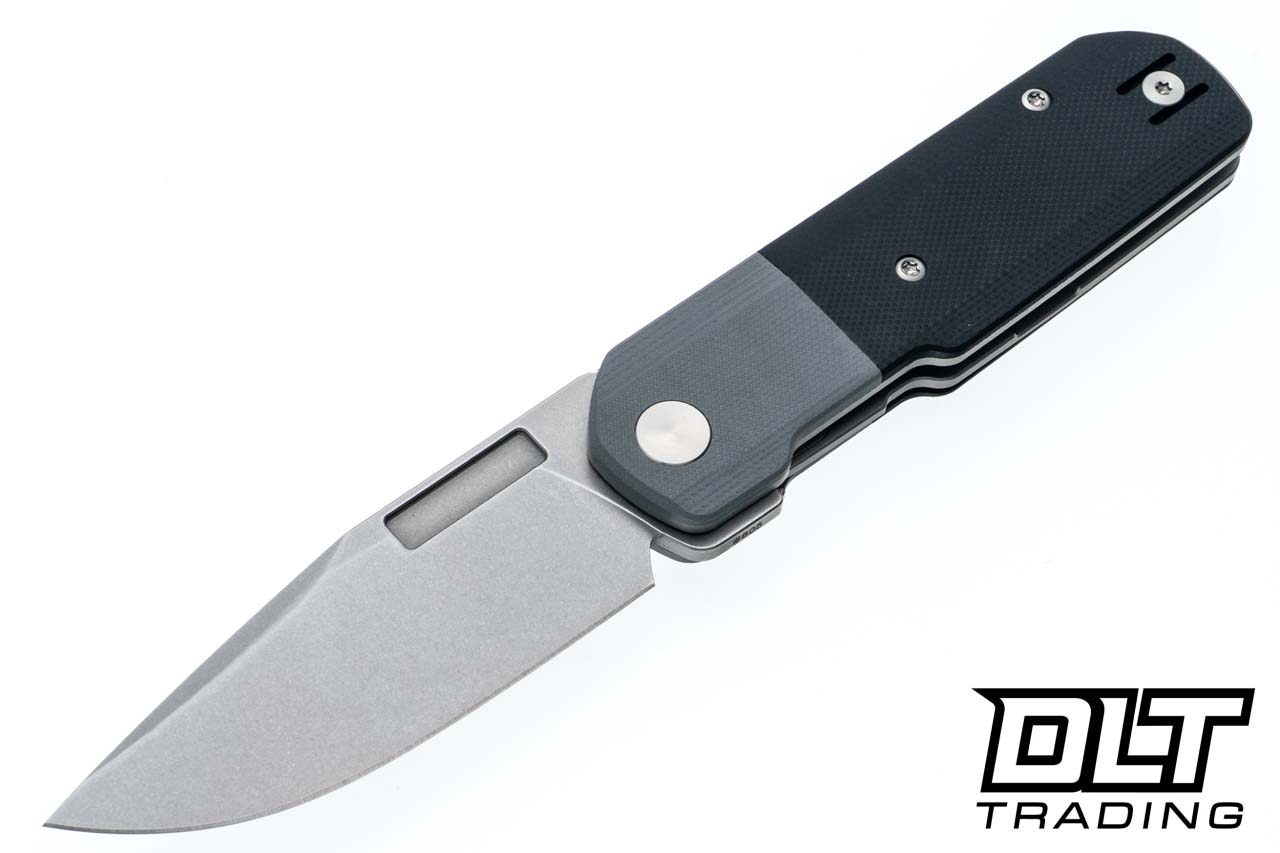 Vero Engineering Avid 1 - Black & Gray G-10 - S45VN Stonewash
