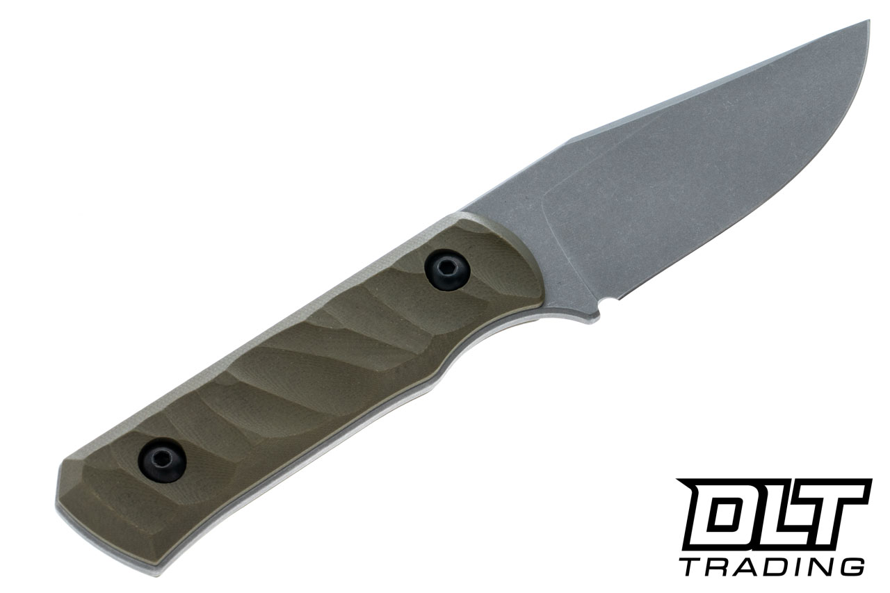 Bilgewater Blades Jack Rabbit MagnaCut -Textured OD Green G-10
