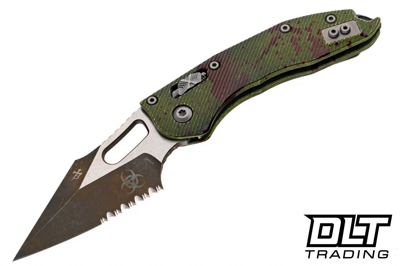 Microtech 169RL-2FLOBS Stitch Ram-Lok S/E - Fluted Outbreak Handle
