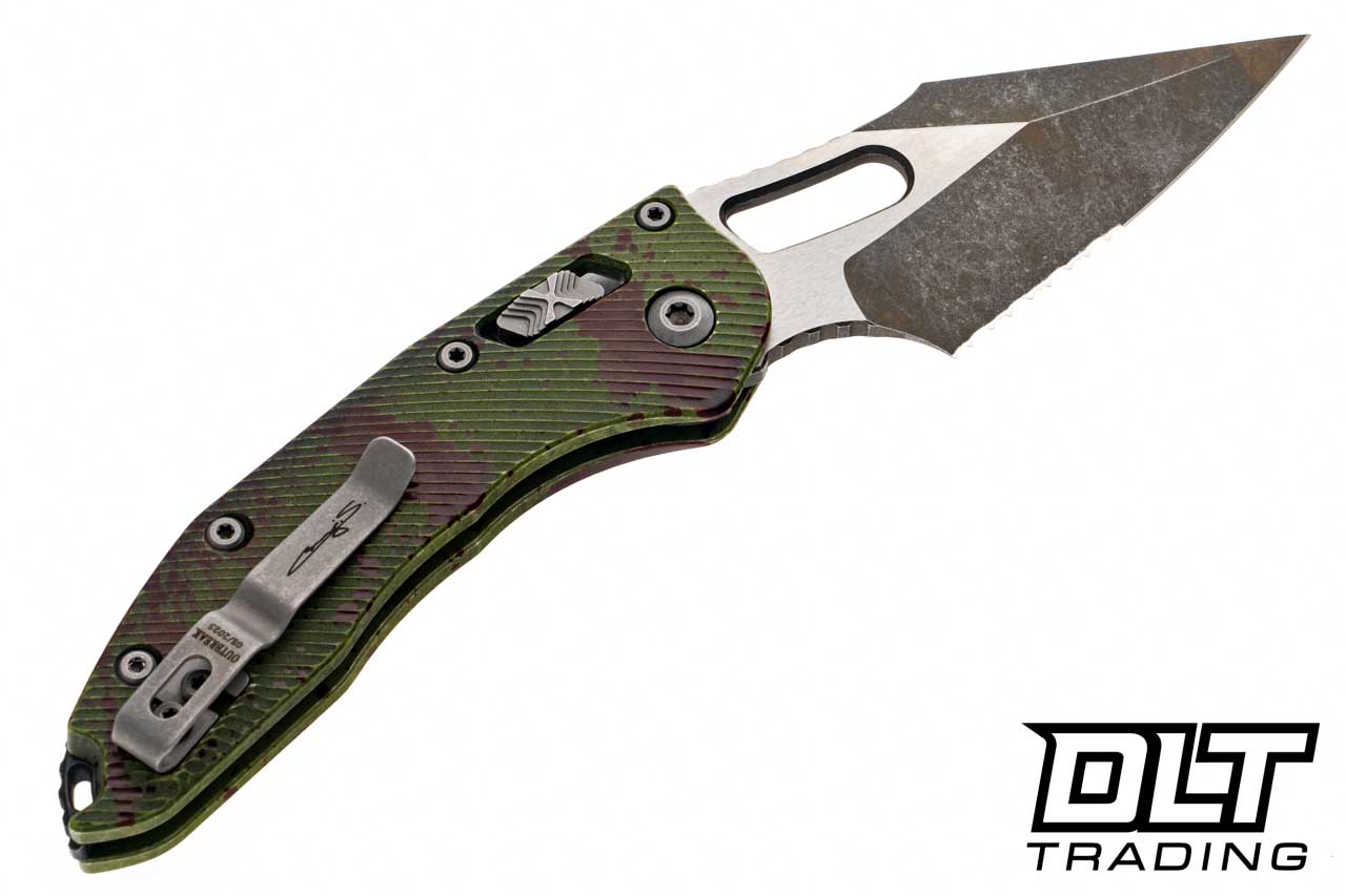 Microtech 169RL-2FLOBS Stitch Ram-Lok S/E - Fluted Outbreak Handle