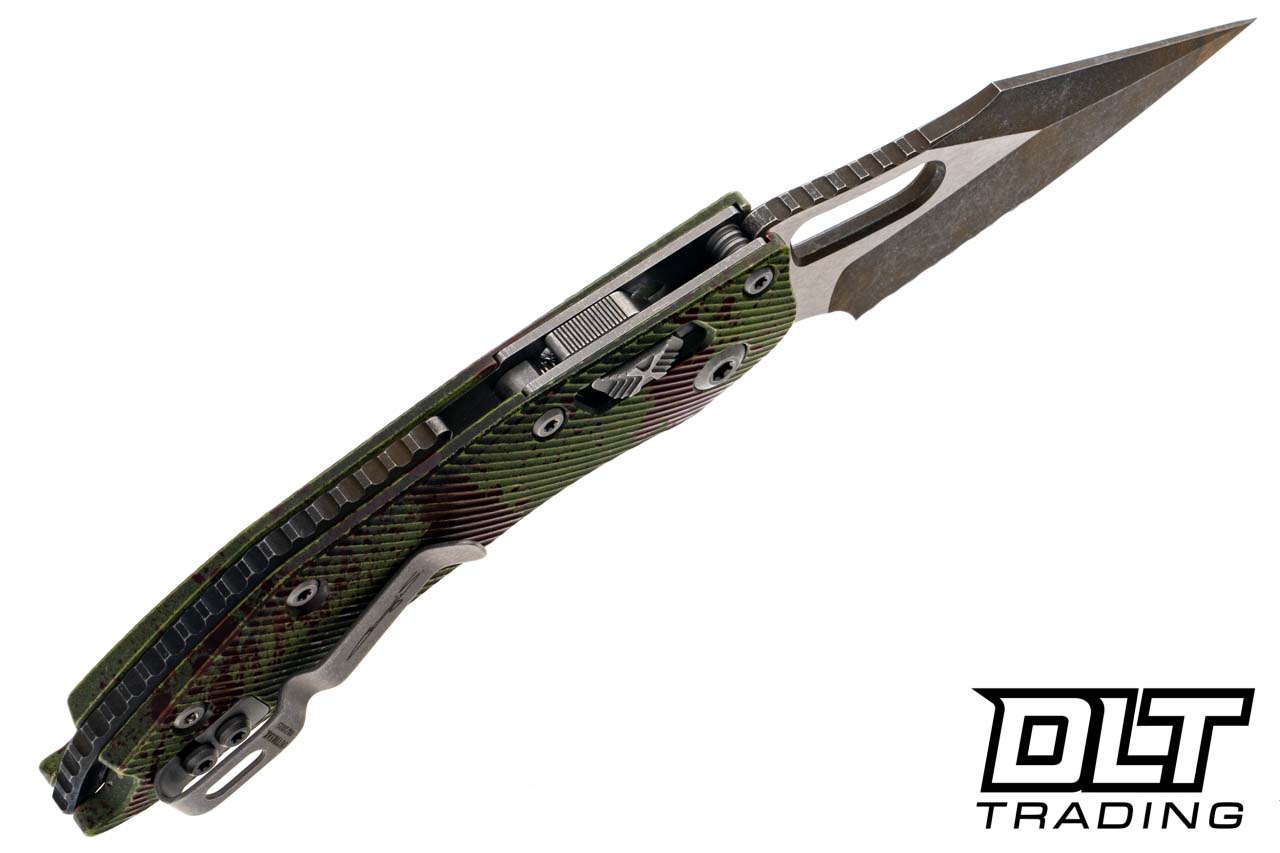 Microtech 169RL-2FLOBS Stitch Ram-Lok S/E - Fluted Outbreak Handle