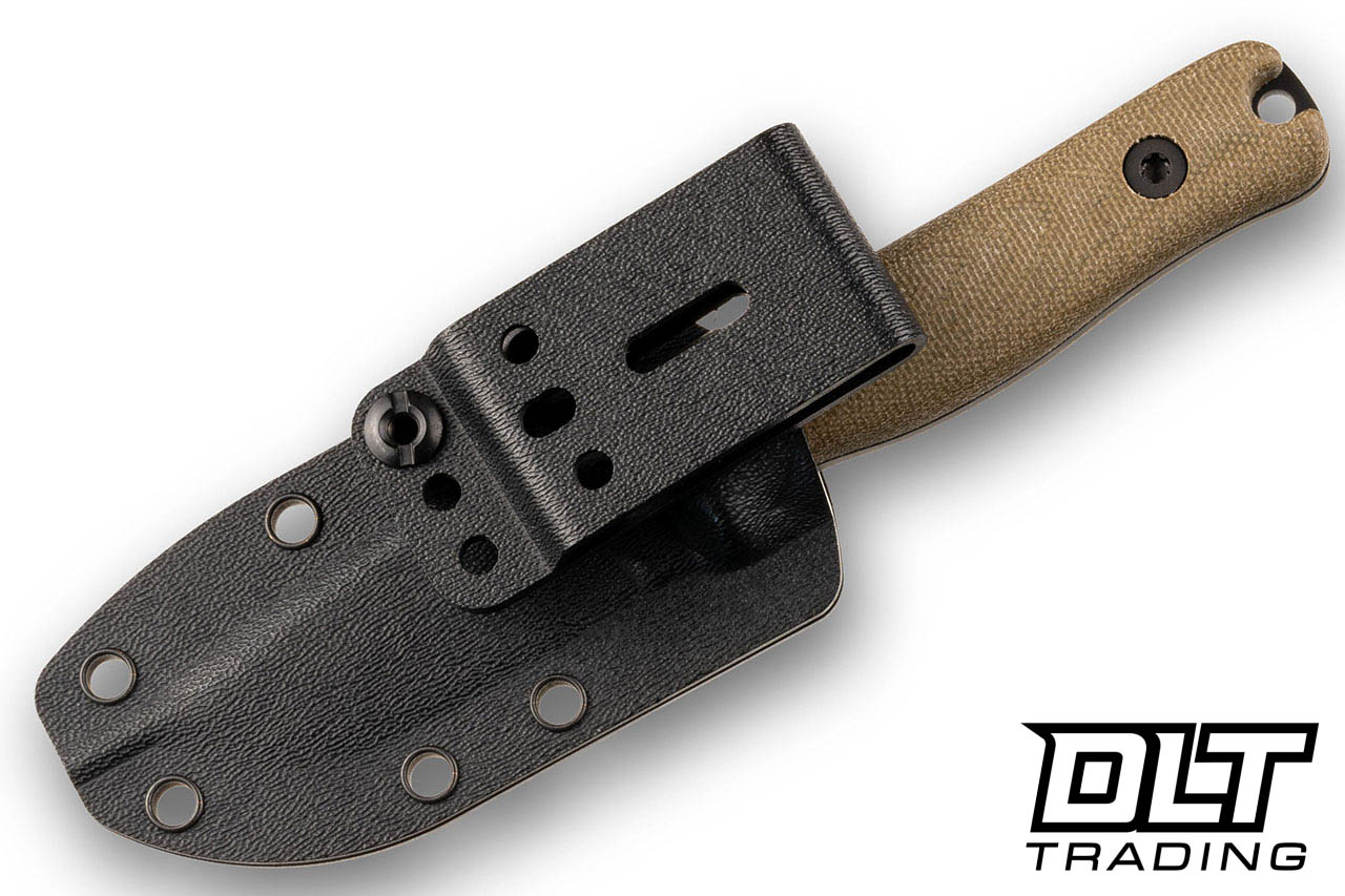 Reiff F3 EDC MagnaCut - Saber - Black DLC Blade - Green Canvas