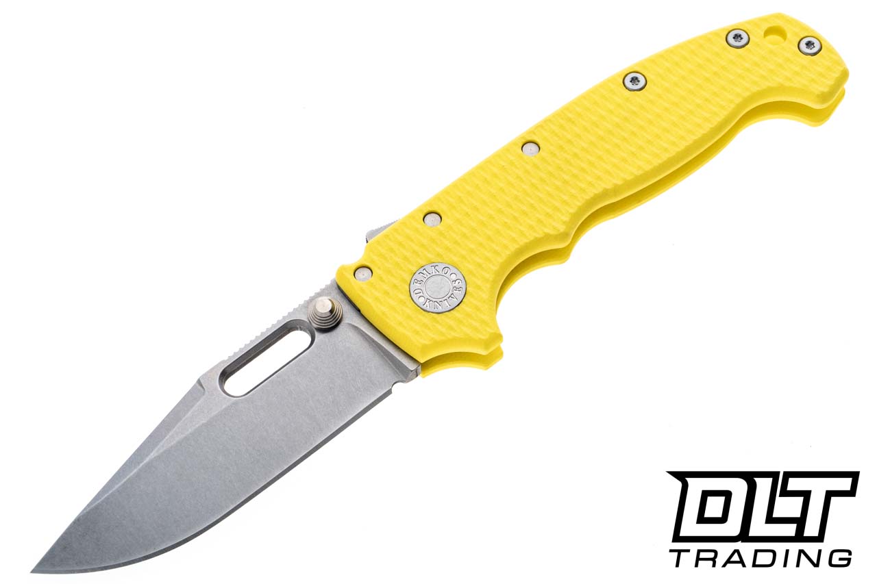 DEFFEND 3rd デモテープ　神奈川ハードコア　GISM CRUST Demko MG AD20 Cru-Wear - Clip Point - Yellow G-10 - DLT Trading
