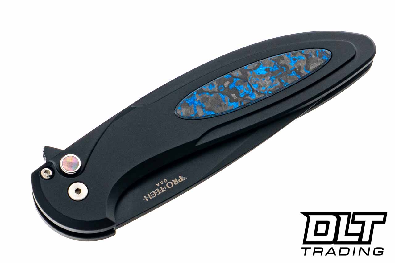 Pro-Tech Cambria 2 - Blue Techno Carbon Fiber - DLC MagnaCut