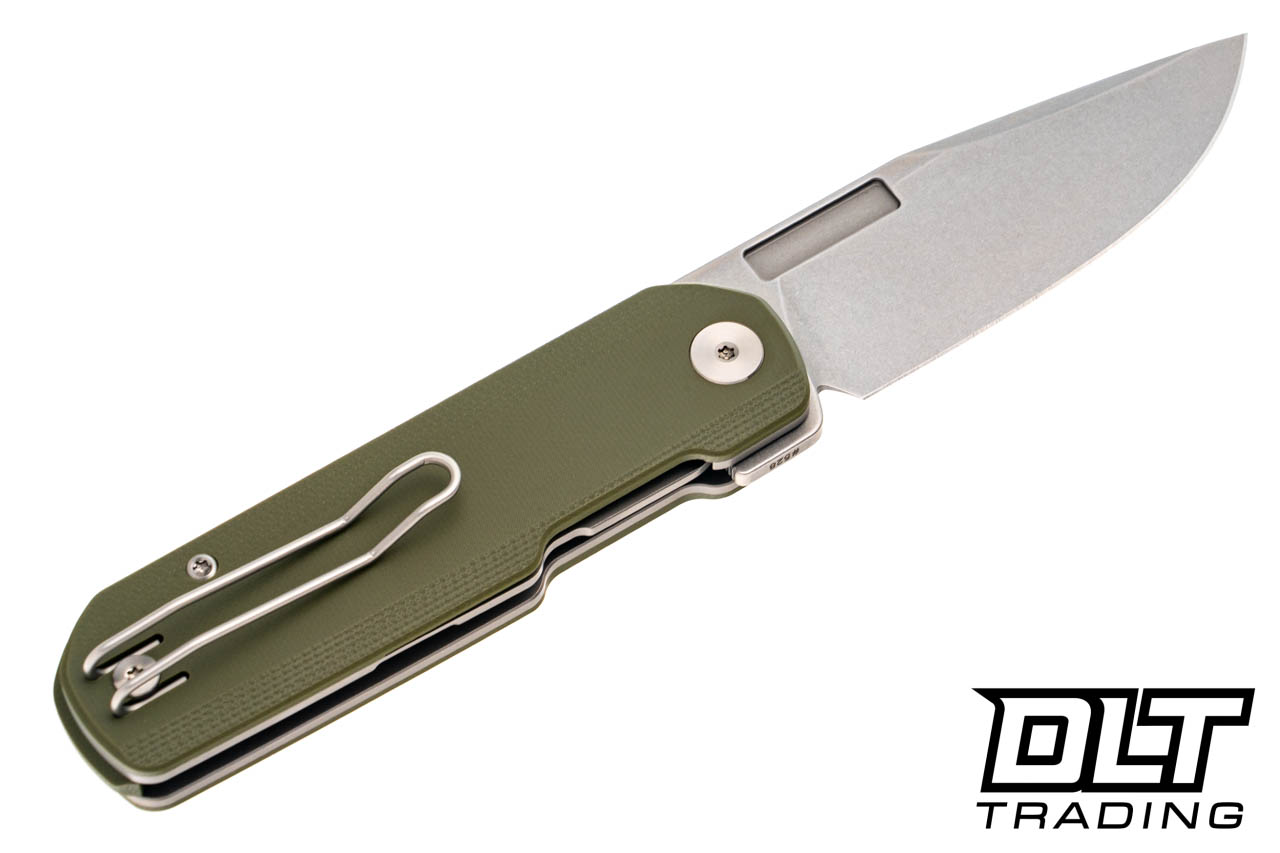 ウルグアイ ケネディ 切手 $0.20 Vero Engineering Avid 1 - OD Green G-10 - S45VN Stonewash Blade