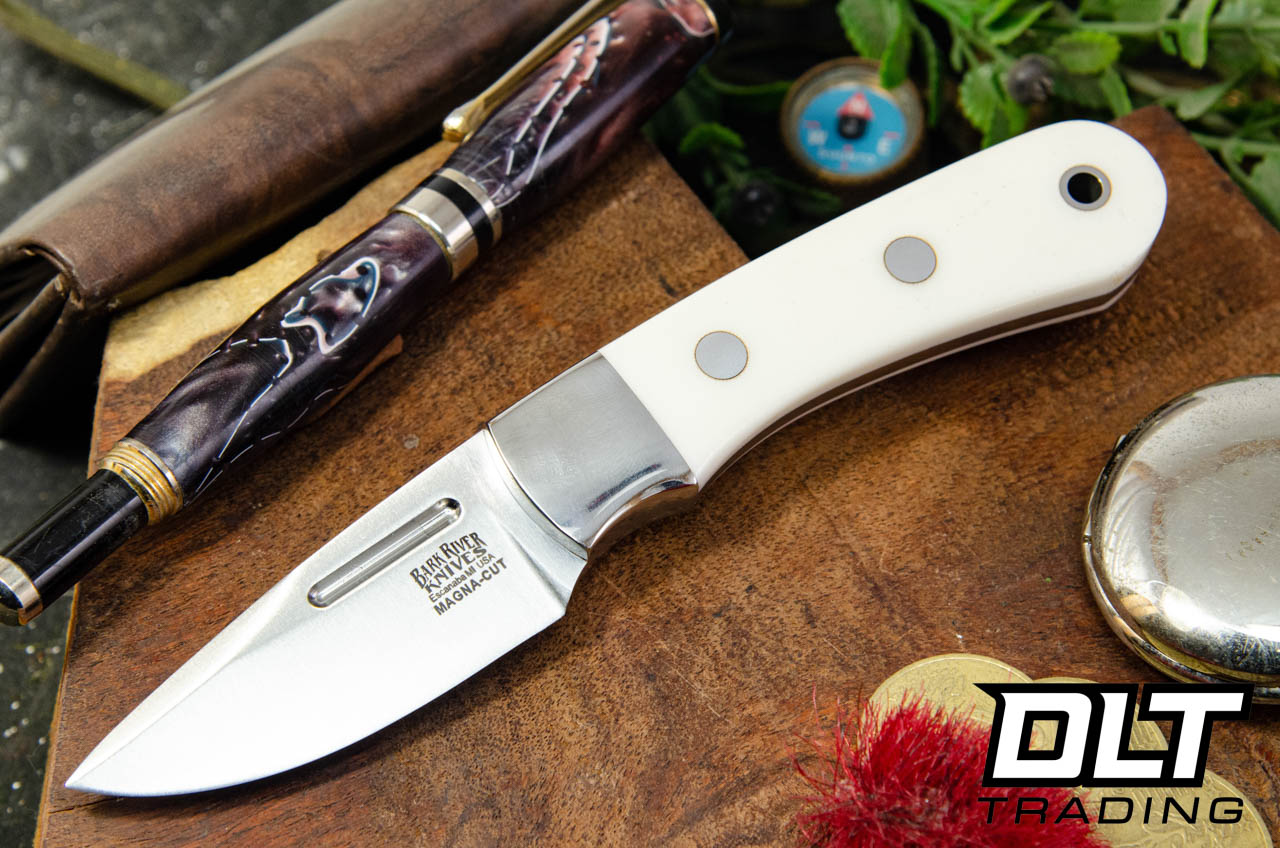 Bark River Essential MagnaCut White Linen Micarta