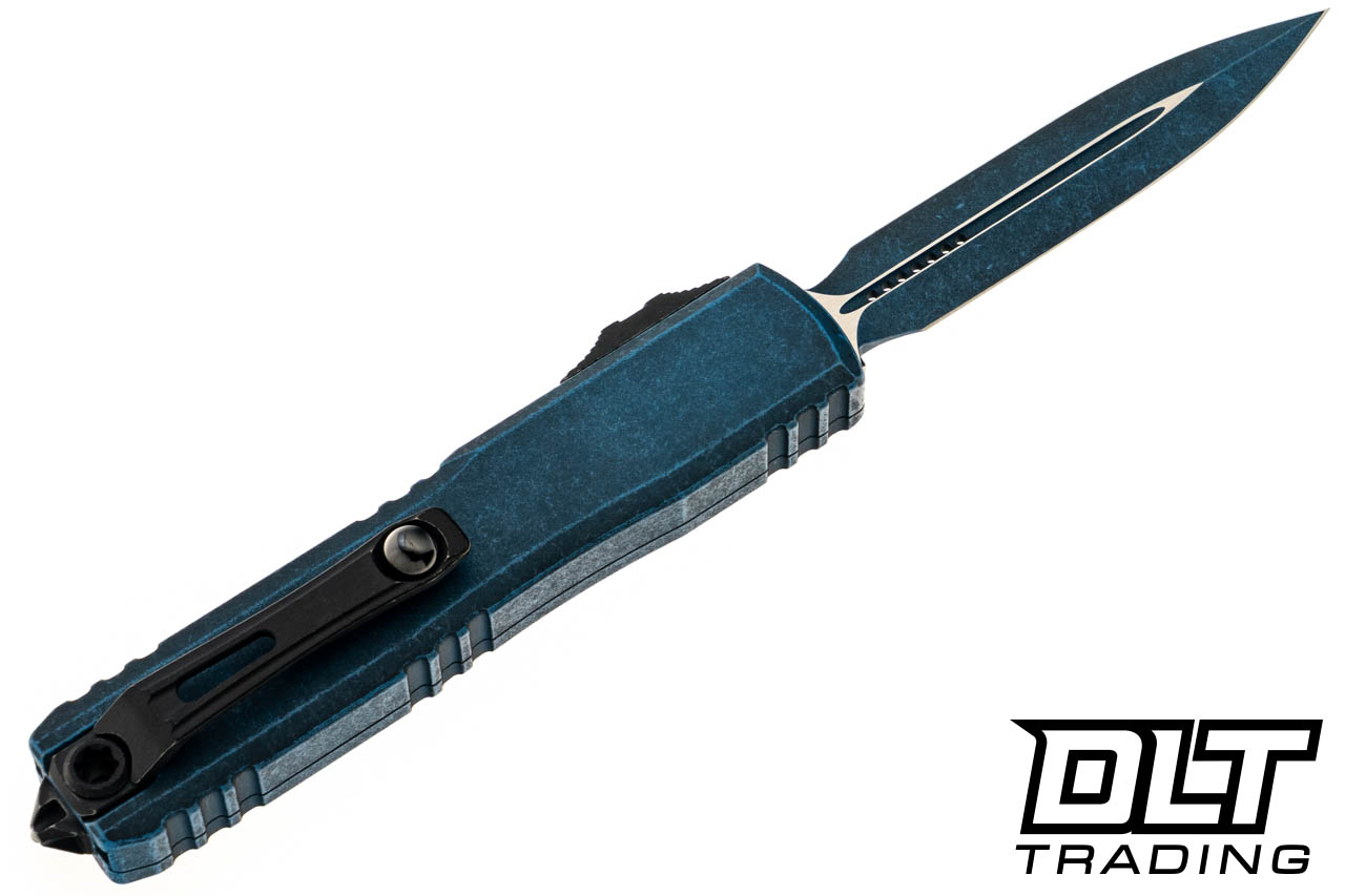 Microtech 1122-1WBL Ultratech Gen III ZBP D/E - Weather Blue
