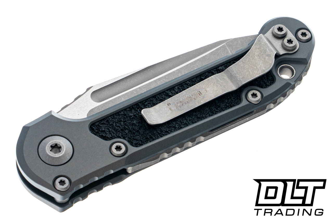 Microtech 1136-10APNC LUDT Gen III T/E - Natural Clear Handle