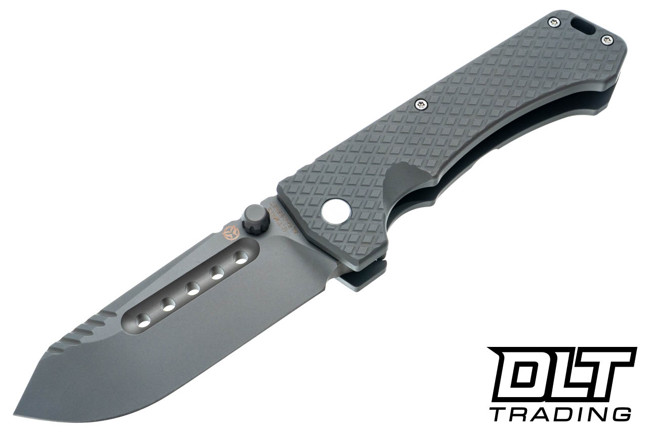 PMP Ultimate Alpha Beast - Dark Bead Blasted Titanium & Blade