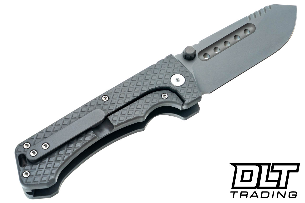 PMP Ultimate Alpha Beast - Dark Bead Blasted Titanium & Blade