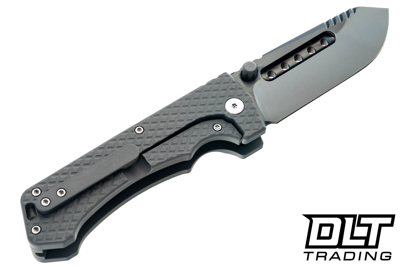 PMP Ultimate Alpha Beast - Dark Bead Blasted Titanium - Polished