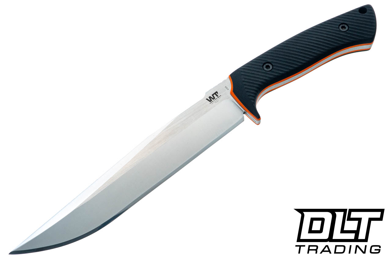 WTG Steadfast - L - K329 Two Tone Satin Blade - Black G-10