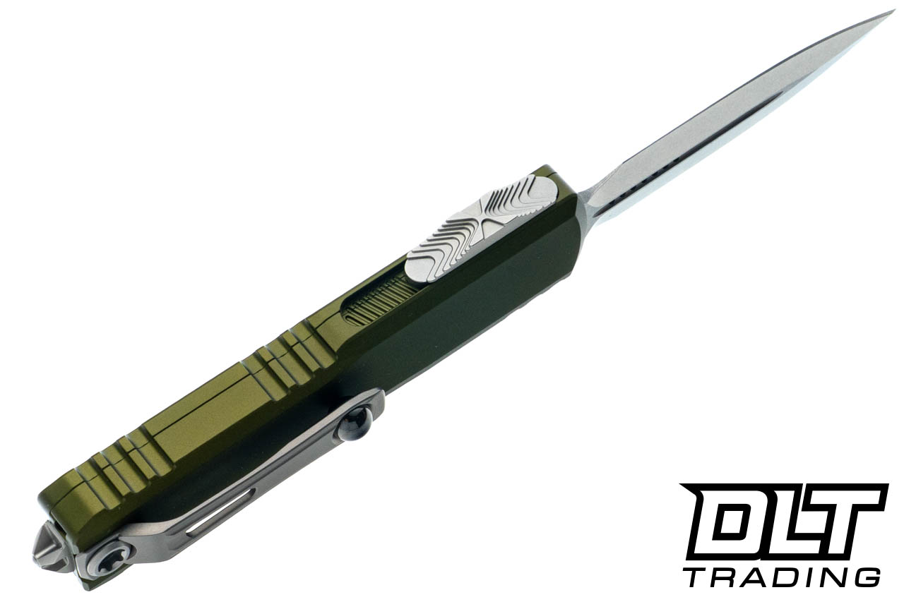 Microtech 12324-10OD UTX-85 Gen IV D/E - OD Green Handle