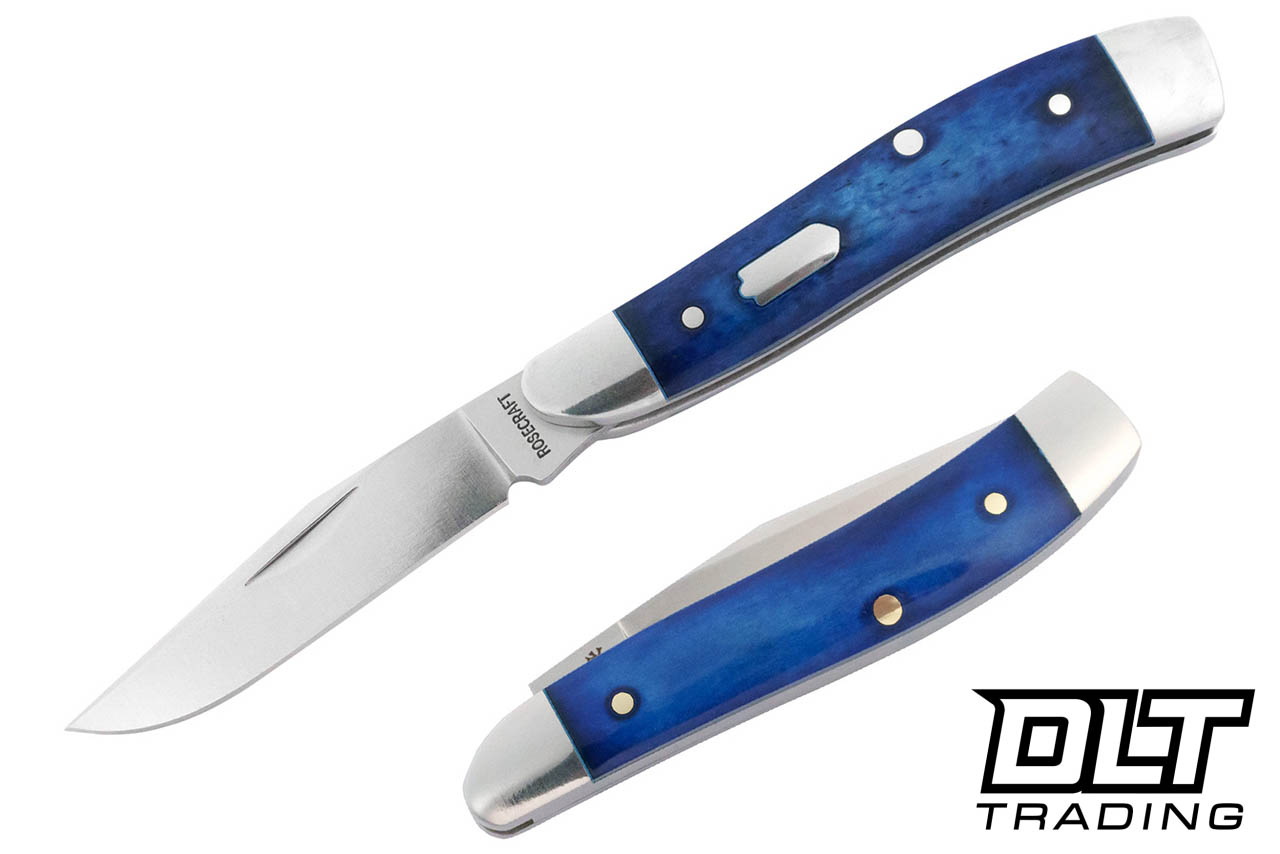 RoseCraft Blades Piney River Peanut Vintage Blue Bone - DLT Trading