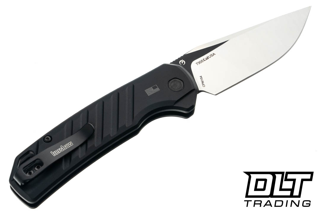 Kershaw Launch 23 - 7305 Black Aluminum - CPM-154 2TN Blade - DLT