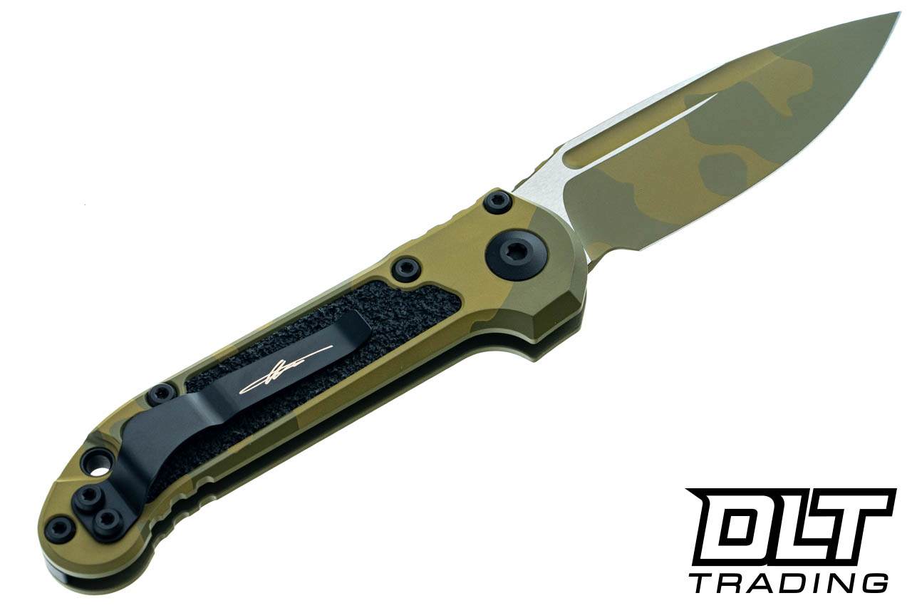 Microtech 1135-1BOCS-Z4 LUDT S/E Gen III - Bazooka Camo Handle