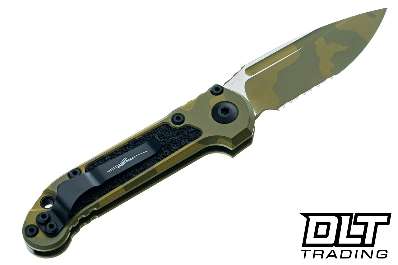 Microtech 1135-2BOCS-Z4 LUDT S/E Gen III - Bazooka Camo Handle