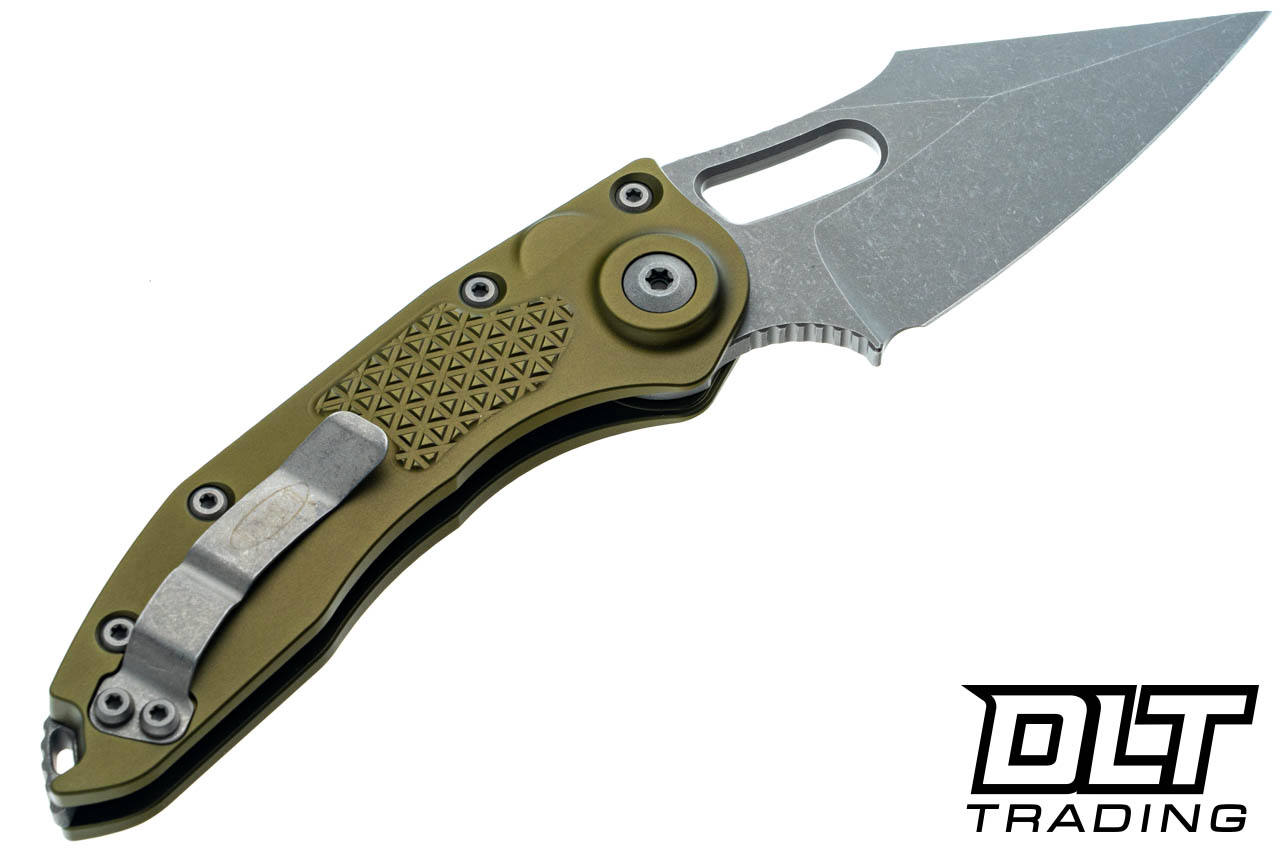 Microtech 169-10APOD Stitch S/E - OD Green Handle - Apocalyptic