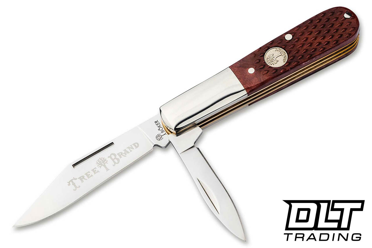 Boker Treebrand 2 Bld Barlow - Brown Checkered Bone - DLT Trading