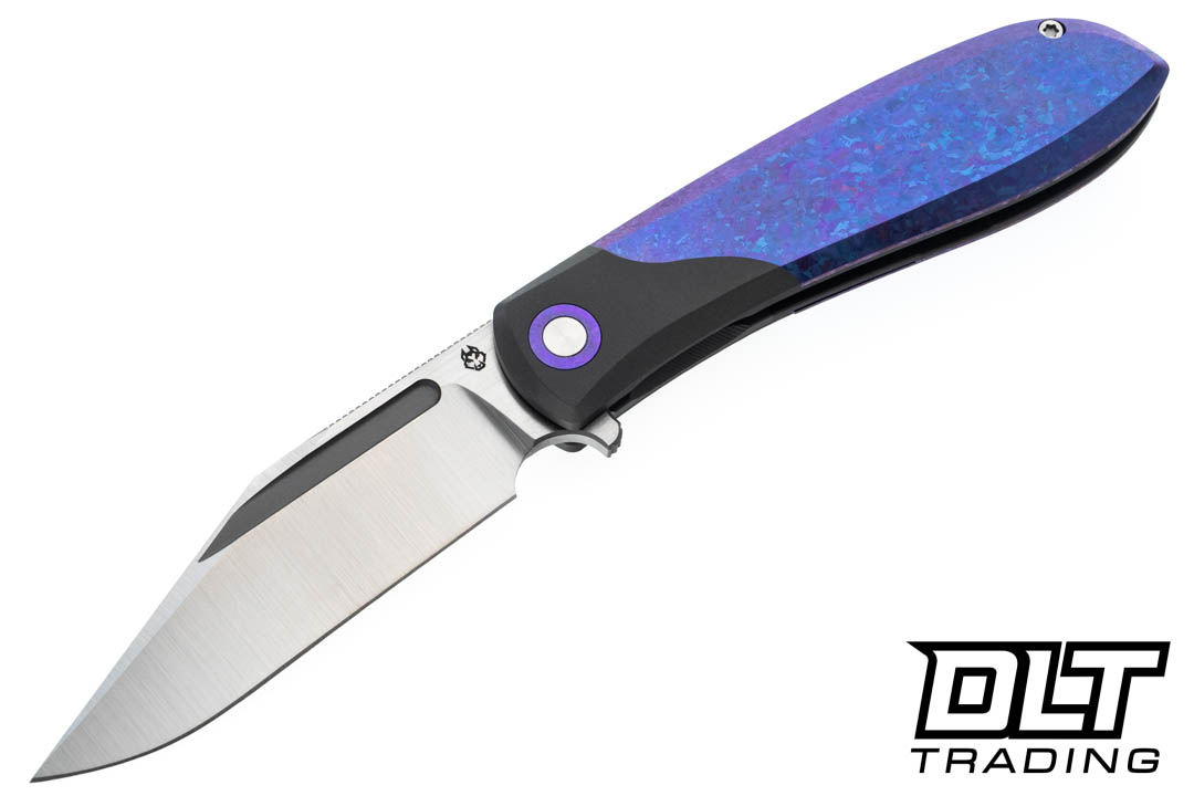 Jack Wolf Scuffle - Crystalized Blurple Titanium - Belt Satin S90V