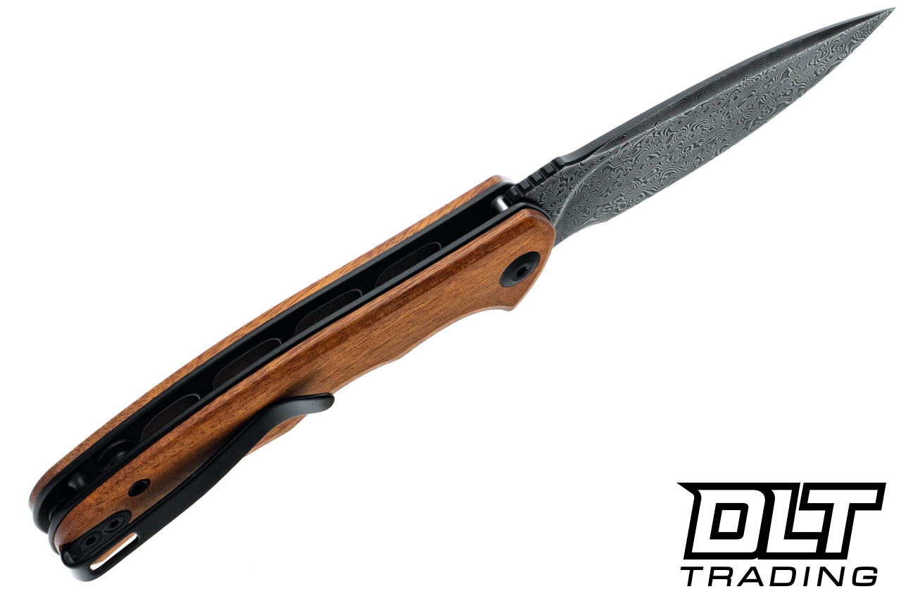CIVIVI Knives 18026C-DS1 Mini Praxis - Guibourtia Wood - Black