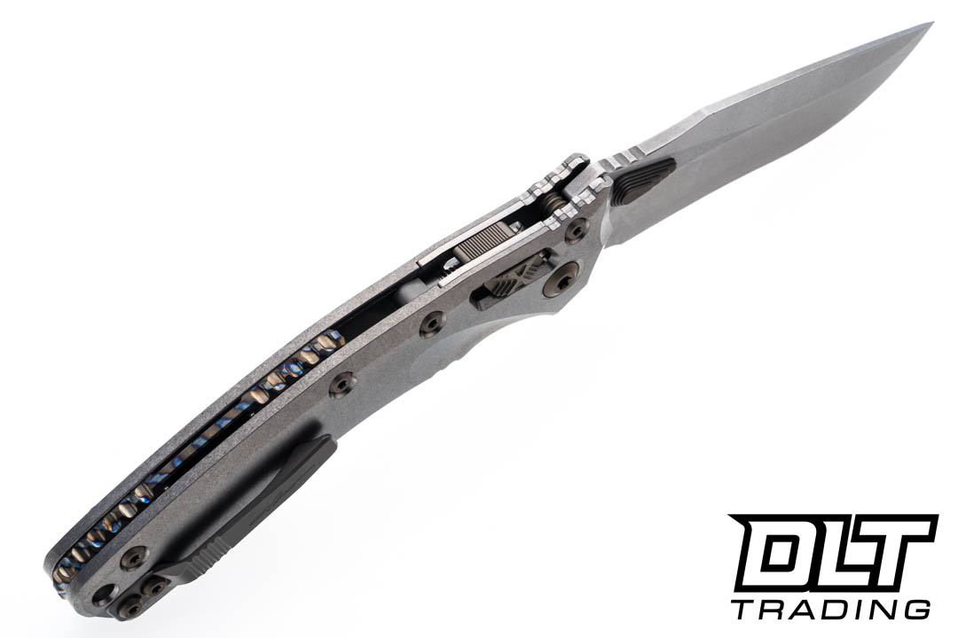 Microtech 137RL-10MS4 Amphibian Ram-Lok - Marfione Select - Flamed