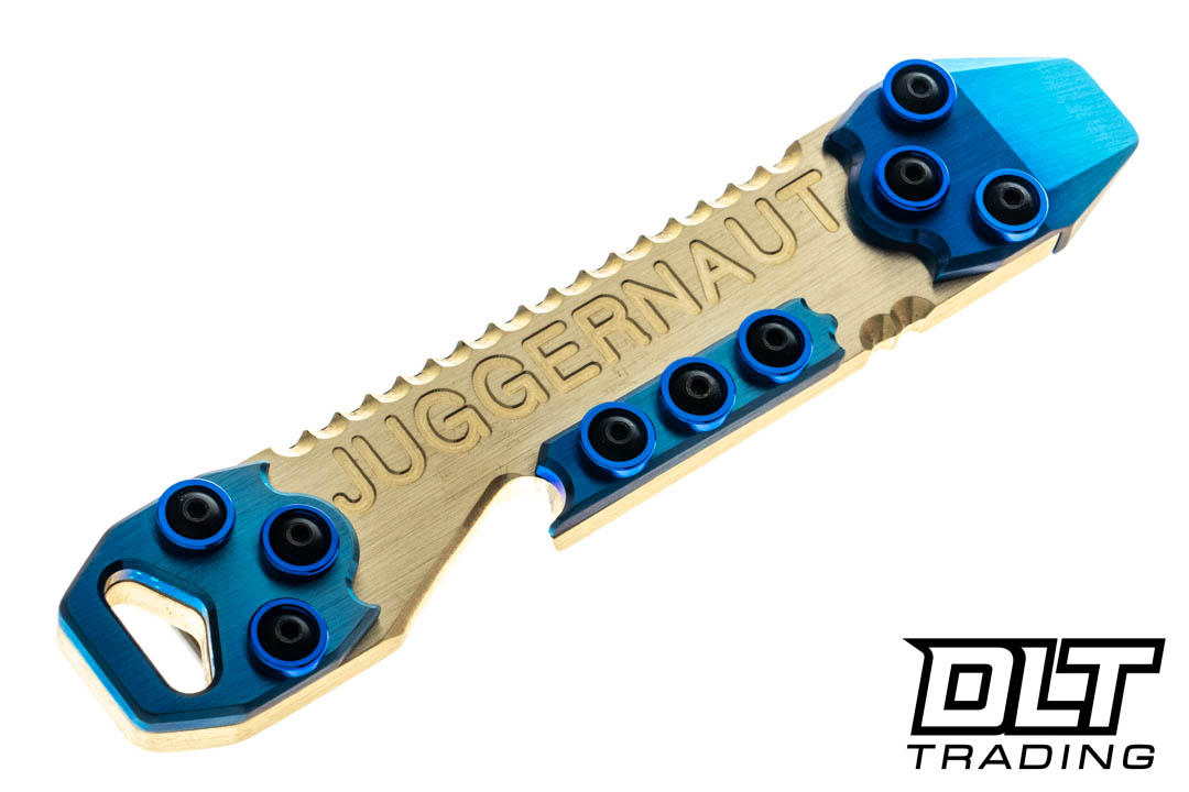 Copper Shed Brass Juggernaut with Titanium Pry - DLT Trading