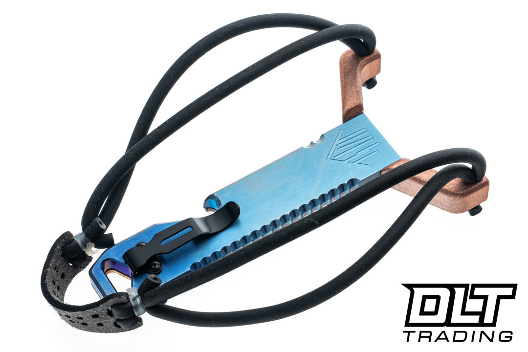 Copper Shed Titanium Juggernaut with Copper Slingshot - DLT Trading