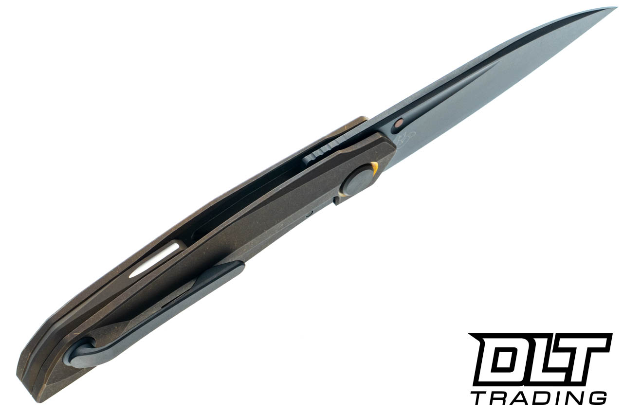 ❝无兜❞ Reate Vulpex VK-ANUB Elmax Black DLC Blade - Dark Bronze Titanium