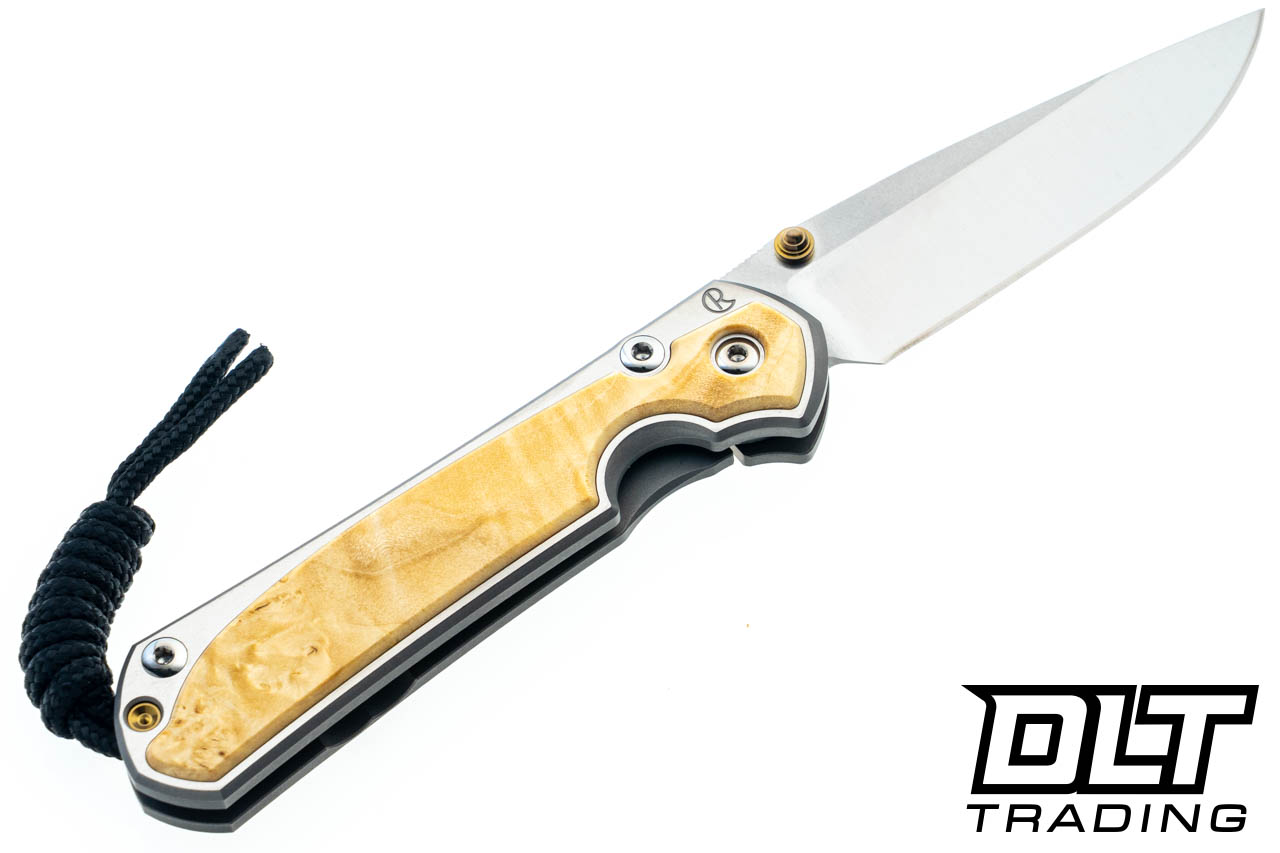 Chris Reeve Small Sebenza 31 - Polished Titanium & Blade - Box