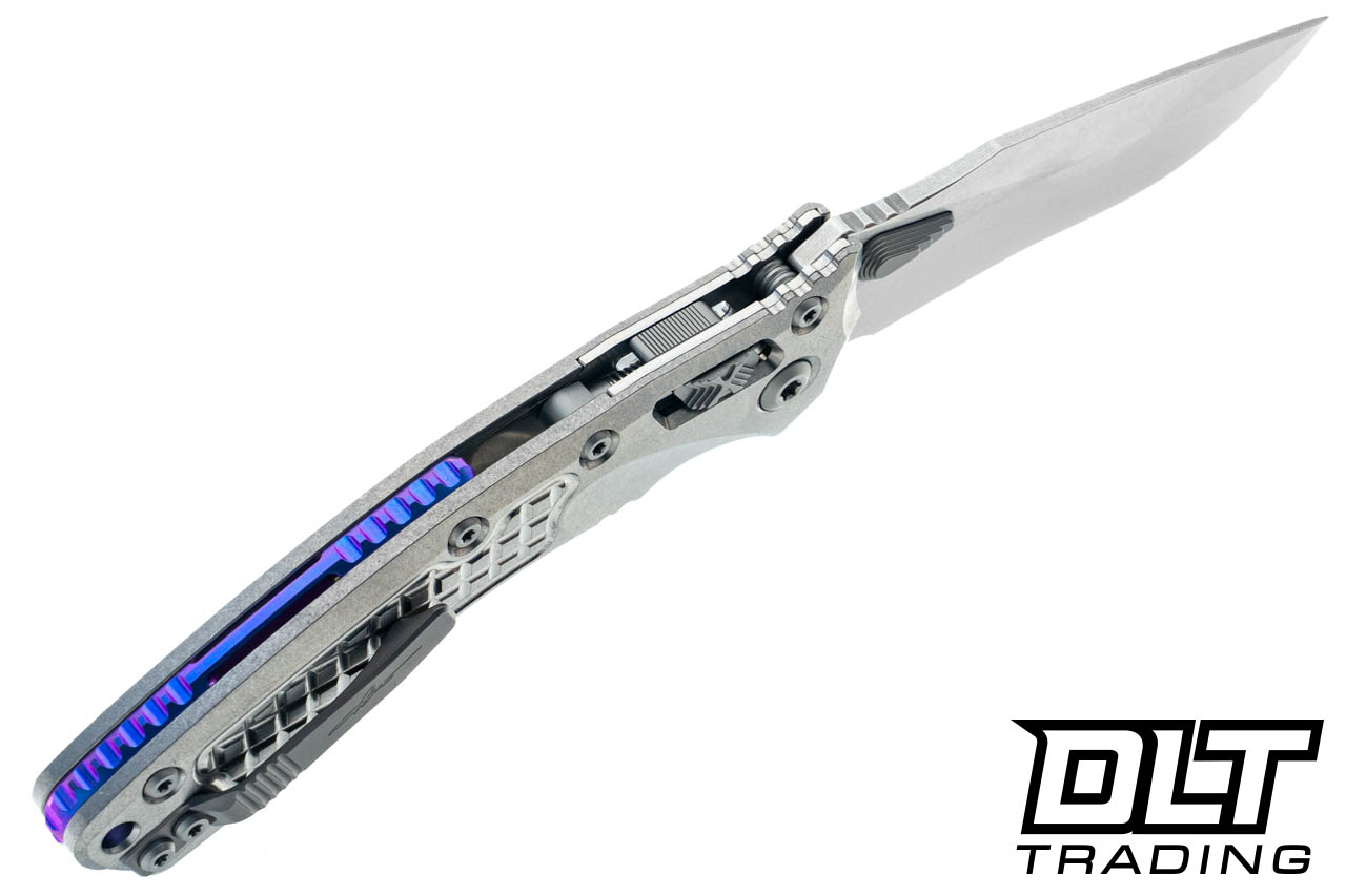 Microtech 137RL-10FRMS3 Amphibian Ram-Lok - Purple Backspacer