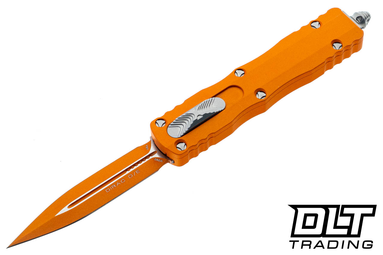 Microtech 225-1TE-C17Z15 Dirac D/E - Tequila Sunrise Handle