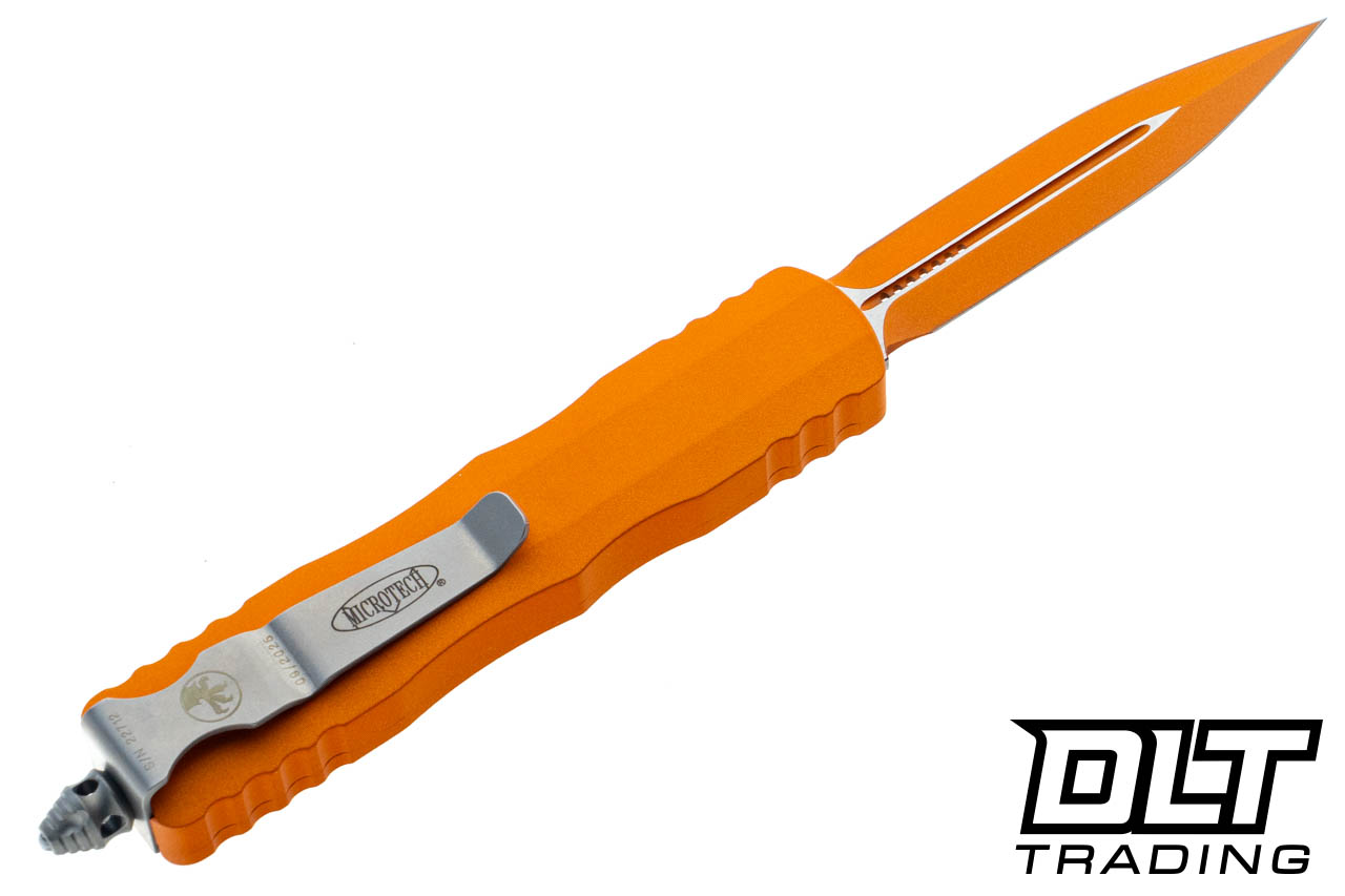 Microtech 225-1TE-C17Z15 Dirac D/E - Tequila Sunrise Handle