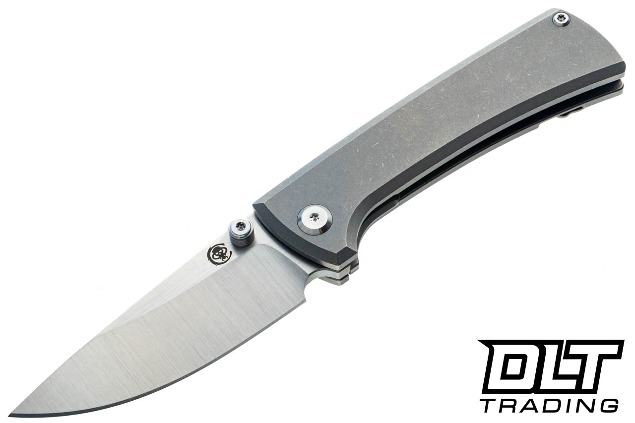 Chaves RCK9 - Drop Point M390 Satin Blade - Titanium Handle - DLT