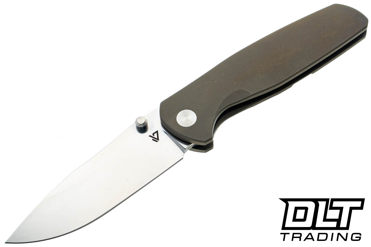 Vanguard Esox V2 - M390 Semi Mirror Polished Blade - Bronze