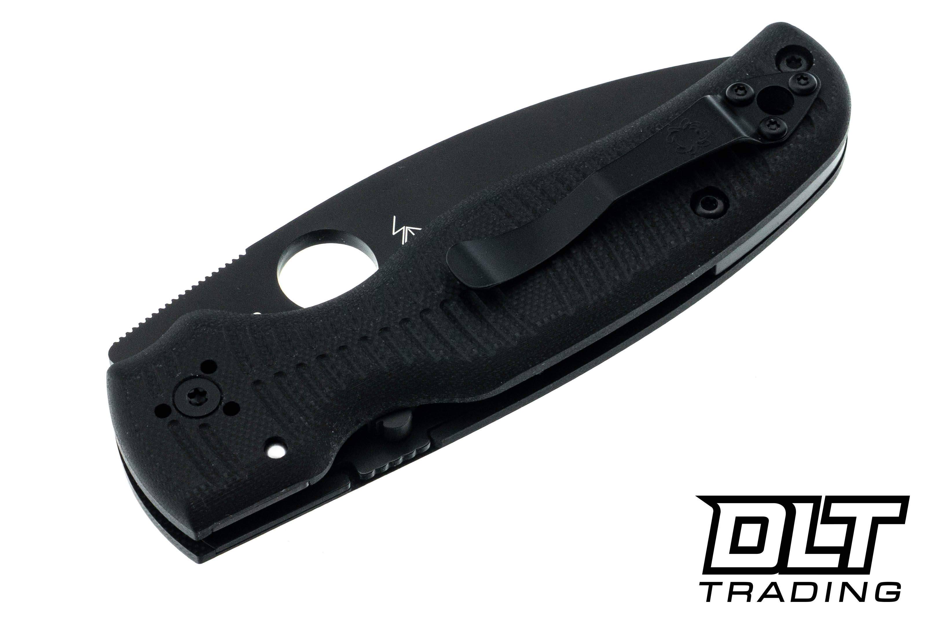 Spyderco C229GMCBKP Shaman Salt - Black G-10 - Black MagnaCut Blade