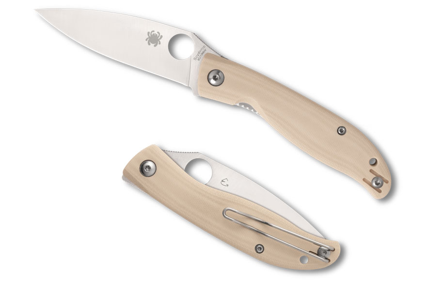 Spyderco C274GWP Mantra 4 - White G-10