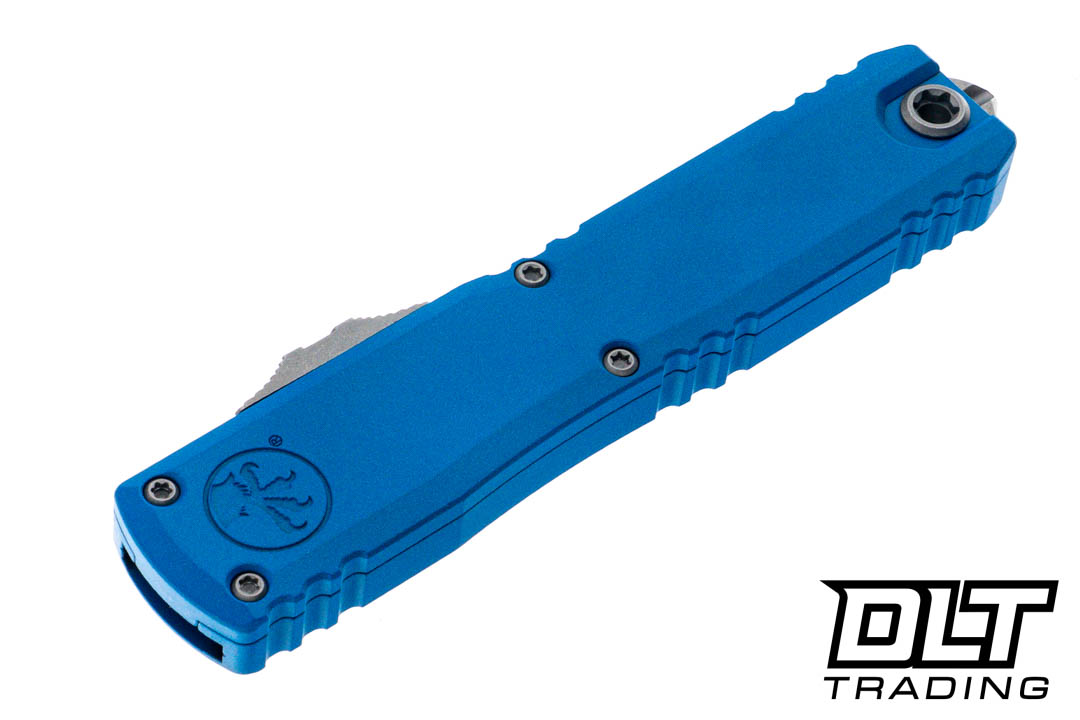 Microtech 1122-1BL-C1Z13 Ultratech ZBP D/E - Blue Cerakote Handle