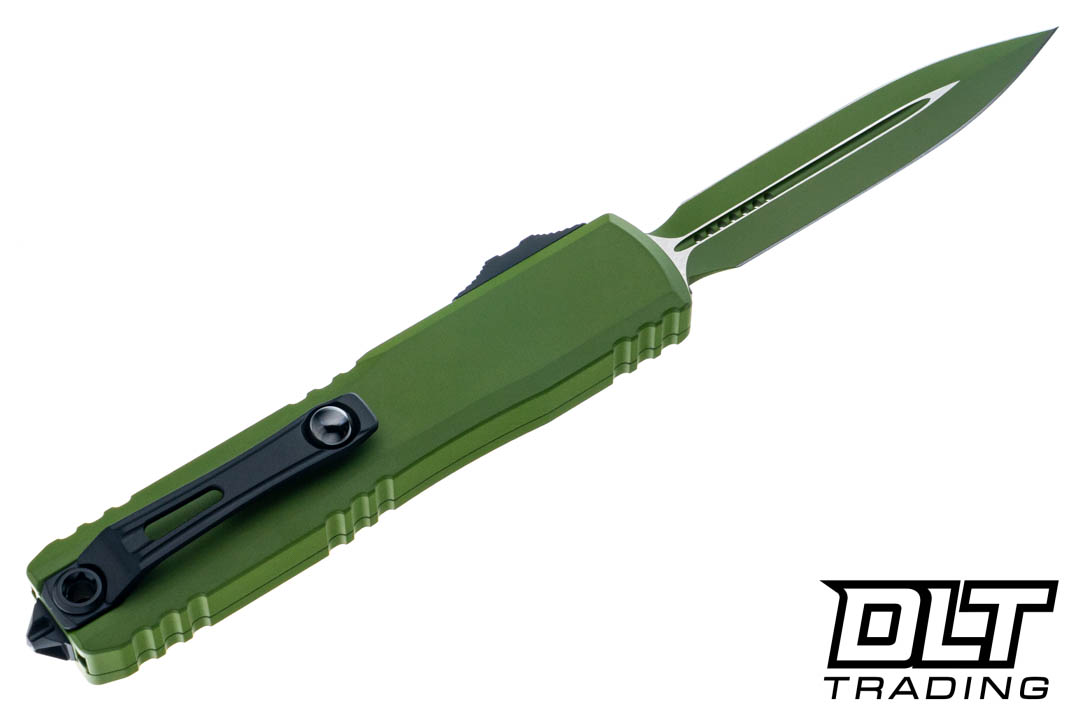 Microtech 1122-1GR-C20Z4 Ultratech ZBP D/E - Green Cerakote Handle